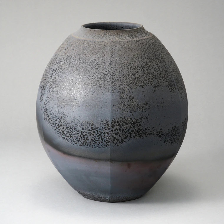 photo Jar with High-fired and Kiln Effects