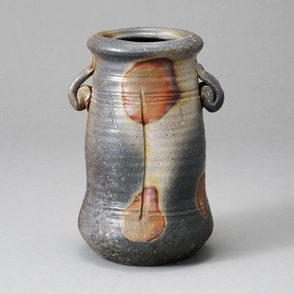 備前窯変花入(小山 末廣)｜ギャラリージャパン