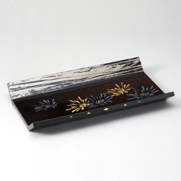 平文蒔絵箱「水畔」(小松原 賢次)｜ギャラリージャパン