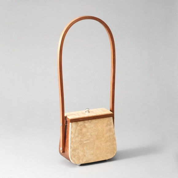 Flower Vessel of Mulberry and Chinese Ash Wood