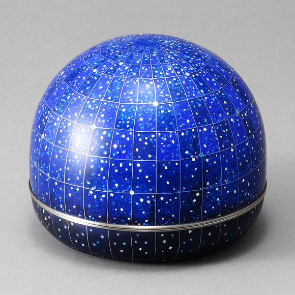 Cloisonne Covered Vessel "Starry night"