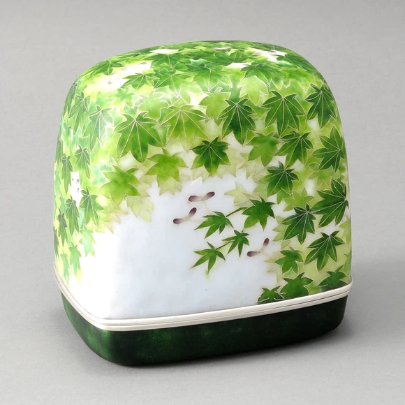 Cloisonne Covered Vessel 