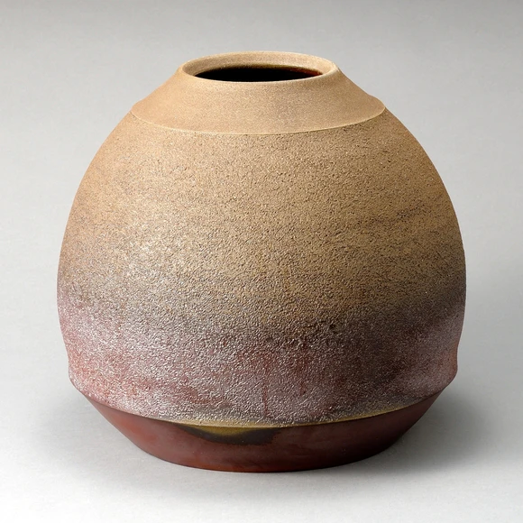 Bizen Flower Vessel