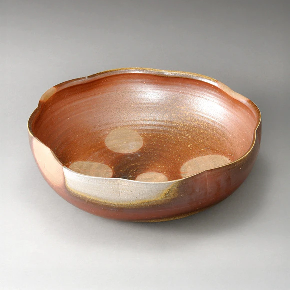 キレイな　長方皿　大　備前焼 imgrc0085646314.jpg