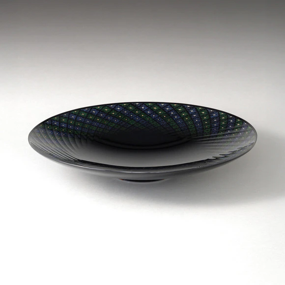 Large Bowl with Choshitsu (Carved Urushi) and Kinma