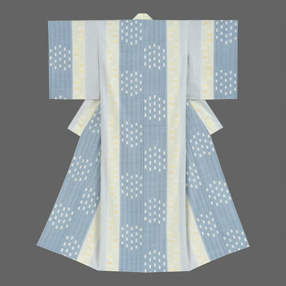 Kimono of Tsumugi "Thawing"