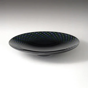 Large Bowl with Choshitsu (Carved Urushi) and Kinma