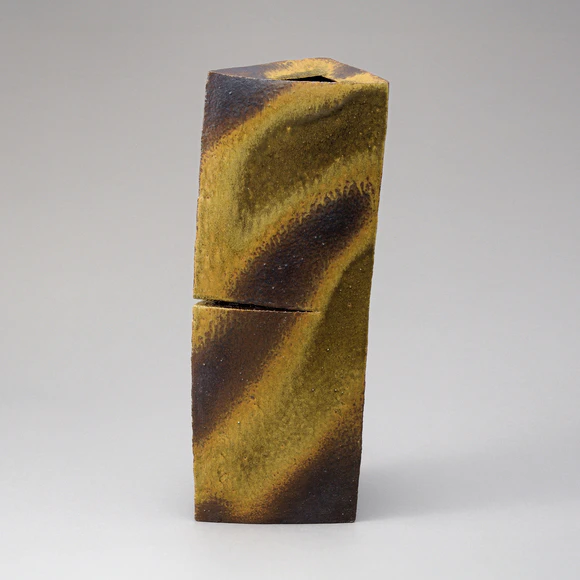 Triangular Vase with Slit