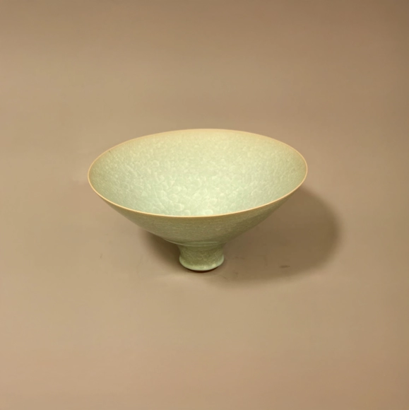 Bowl with Ice-crackle Glaze