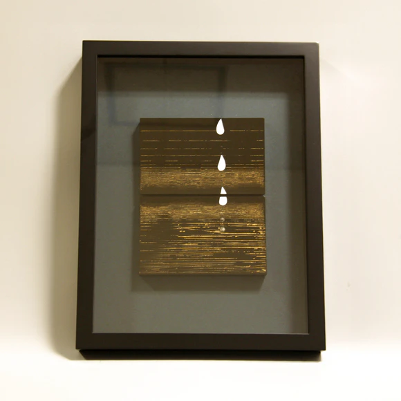 Urushi Frame "Water drop"