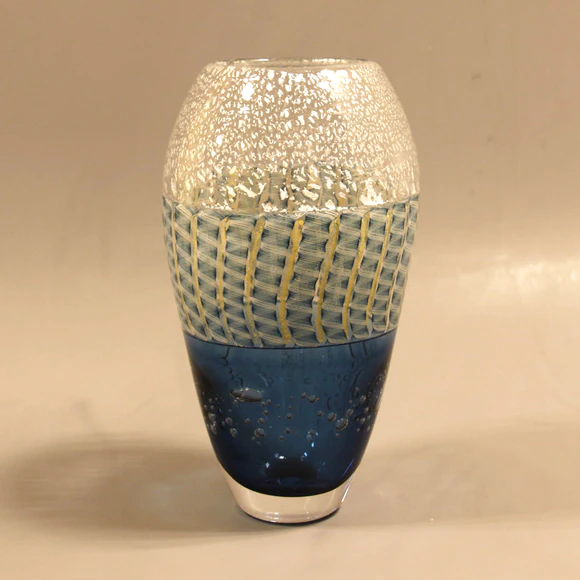 宙吹硝子三層花器
