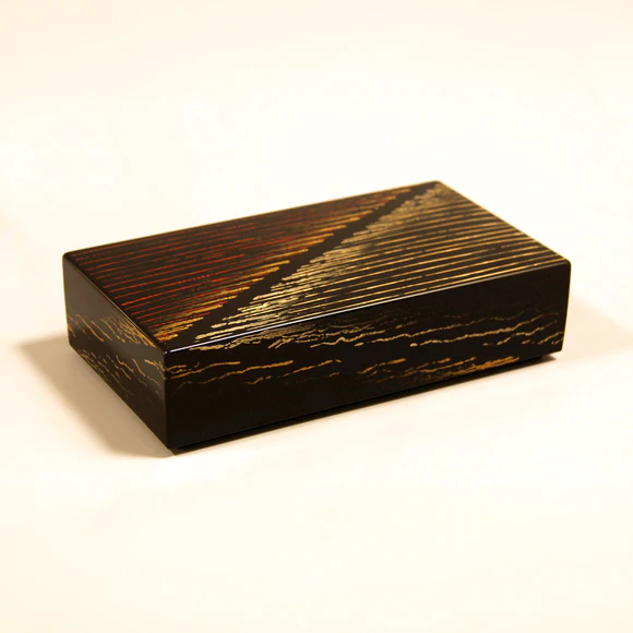 Small Box with Stripe Design