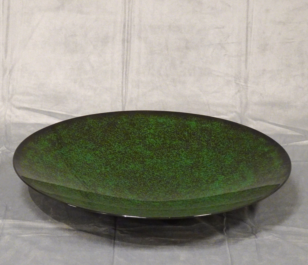 photo Kanshitsu Plate "Ryokuyo"