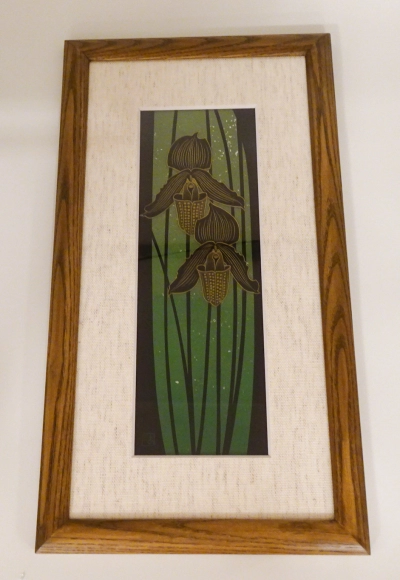 漆額「蘭華」