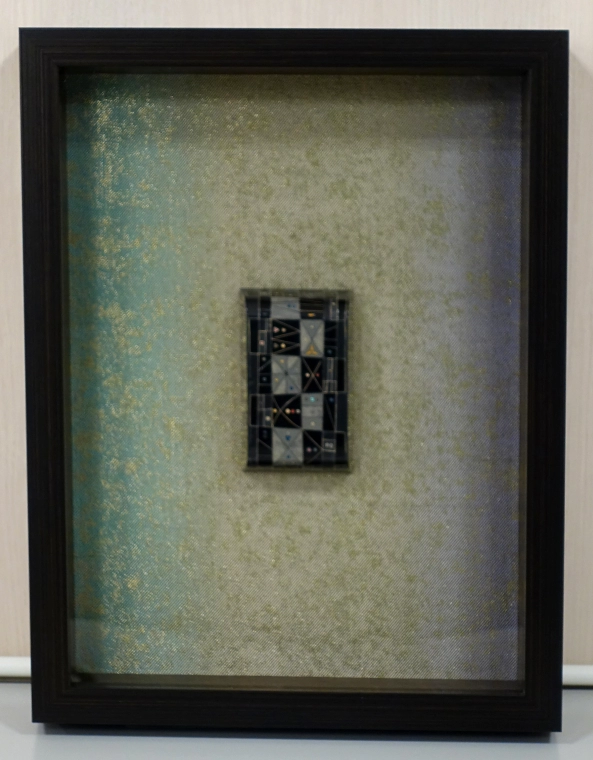 photo Urushi Frame "Checkered Pattern"