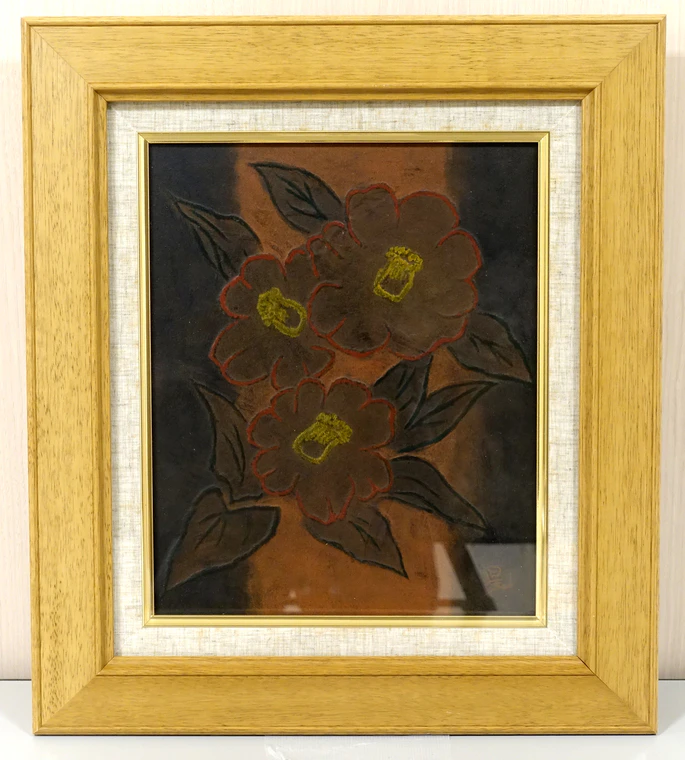 photo Urushi Frame "Camellia"