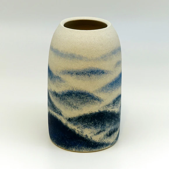Flower Vase with Colored Clay 