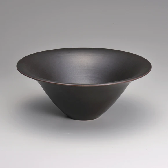 Black Glazed Bowl