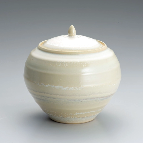 白釉刷毛目 茶碗 船木研兒 美術品・アンティーク・コレクション
