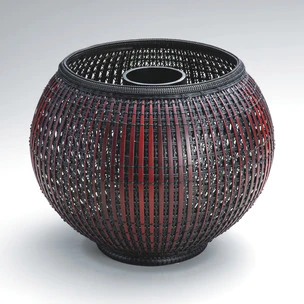Yoroizashi Style Flower Basket "Dawn on New Year's Day"