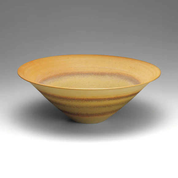 Bowl with Scarlet Iron Glaze