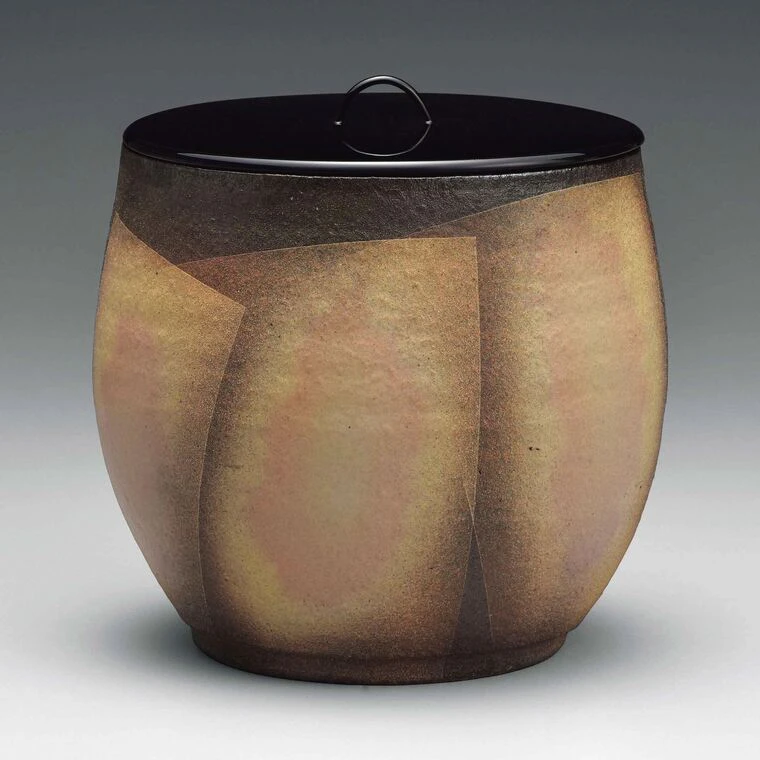 photo Hagi Tea Ceremony Fresh Water Jar