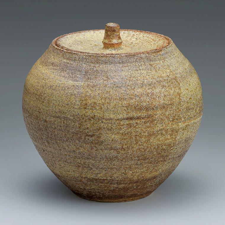 photo Tea Ceremony Fresh Water Jar with Brush Marks