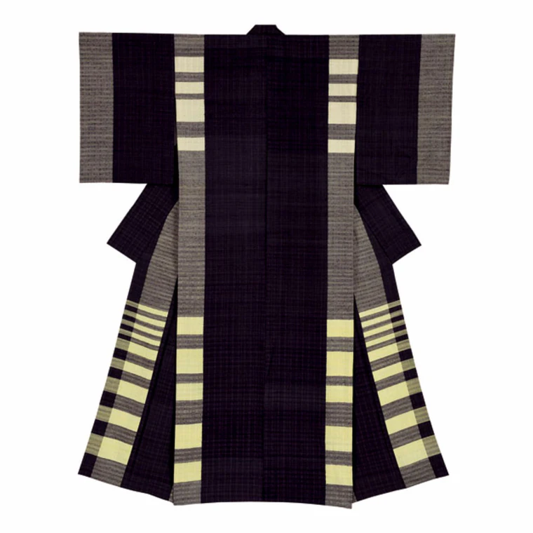 photo Kimono of Tsumugi "Swallowtail Butterfly"