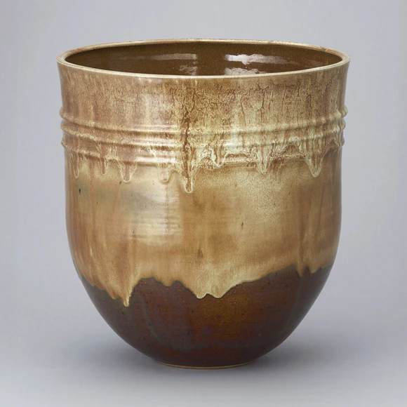 Karatsu Jar with Ash Glaze