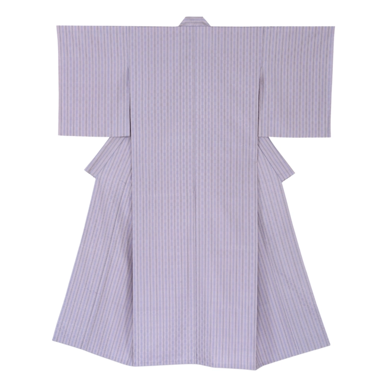 photo Shuri Hana-ori Kimono "Tsukihigai (Sun and Moon Scallop)"