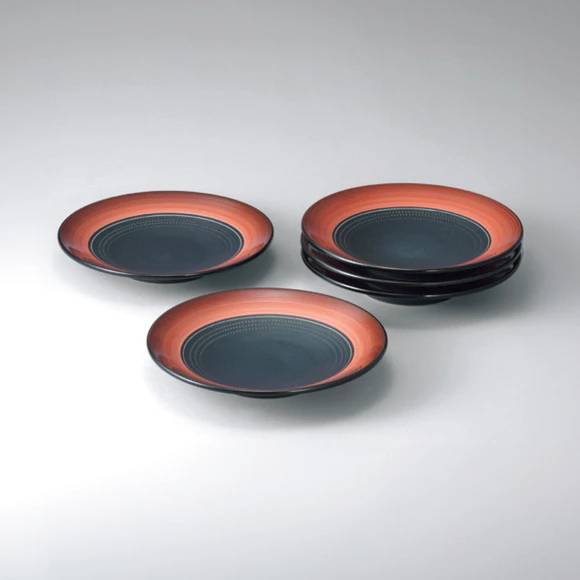 伊勢崎紳　備前緋襷ボタモチ　台鉢 伊勢崎紳 備前緋襷ボタモチ 台鉢