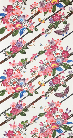 大井美智子 絵皿 花文皿(大井 美智子)｜ギャラリージャパン