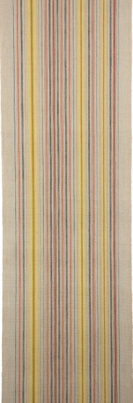 Hand-spun Kokura Weave Obi Sash "Sunlight”