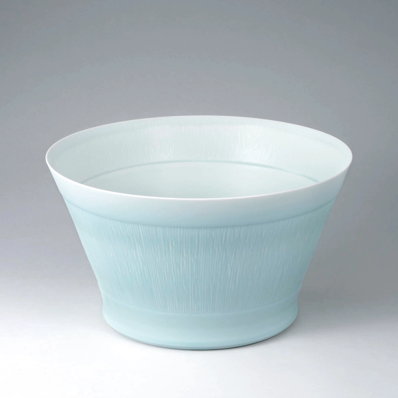 氷青磁鉢(青木 昌勝)｜ギャラリージャパン