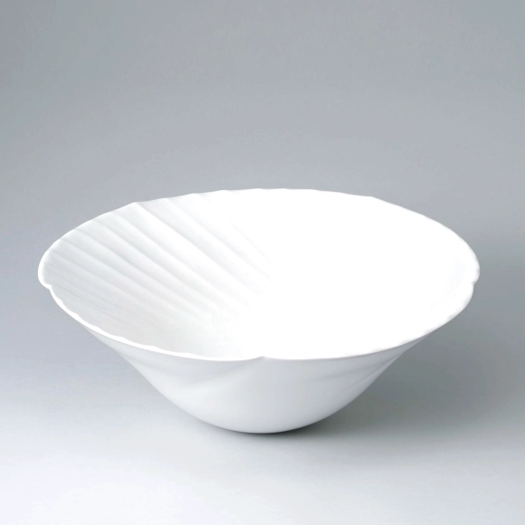 Deformed Bowl with Engravings and Luster Glaze "Bosom"