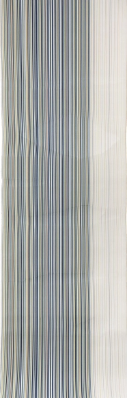Kokura Weave Obi Sash with Various Stripes "Shining Water"