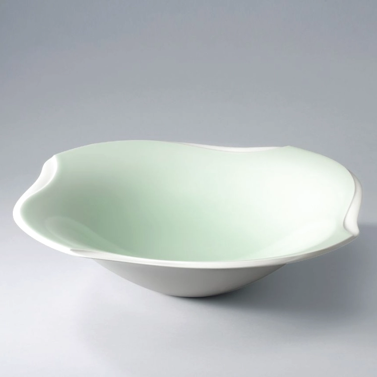 photo Bowl with Light Green Celadon Glaze