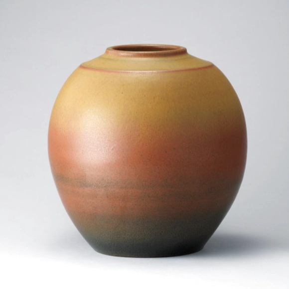 上野ヤケ釉壺