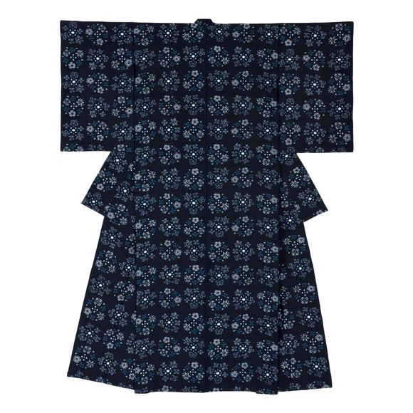 きものヱビス■ 久留米かすり 山藍 山村順吾 山村省二 きものヱビス□ 久留米かすり 山藍 山村順吾 山村省二