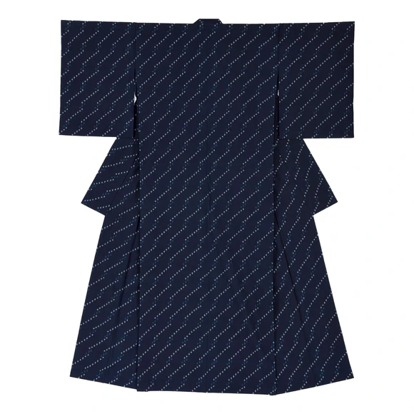Kimono of Kurume Kasuri "Clear"