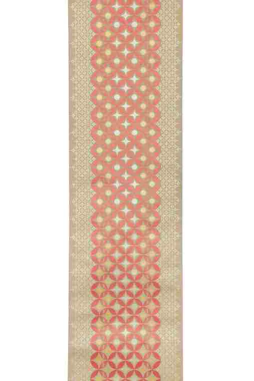 photo 経浮織帯「結～珊瑚～」