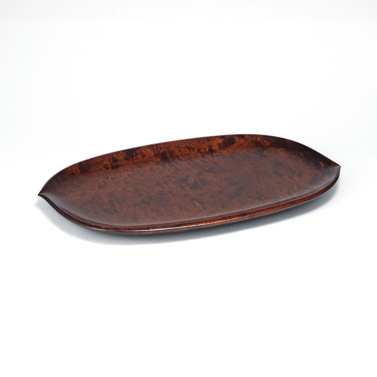 photo Vessel with Maple and Tama-moku (Bird's-eye Grain)