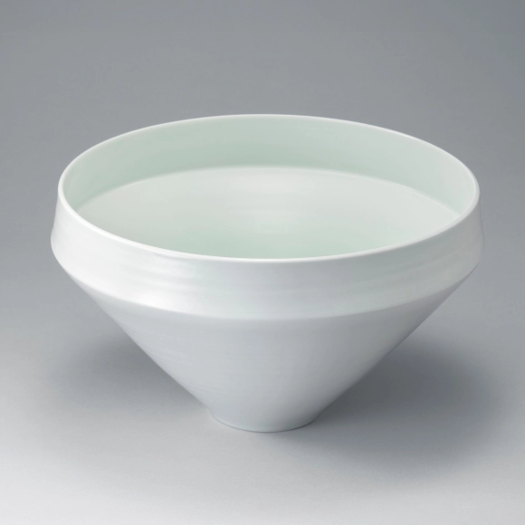 青白磁口紅鉢(六平 )｜ギャラリージャパン