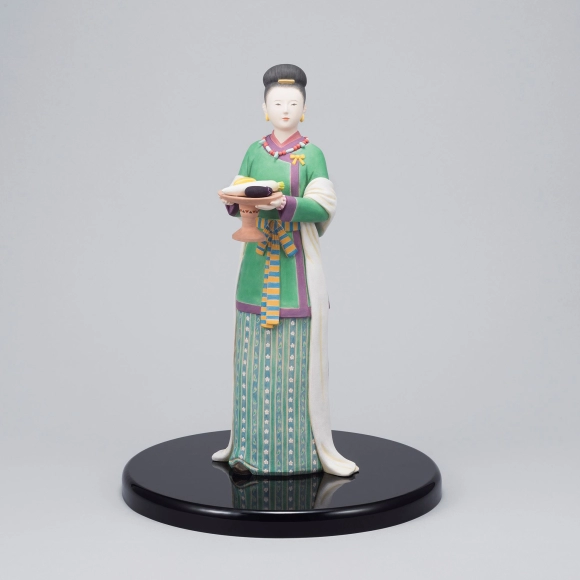 Ceramic Sculpture with Polychromy 
