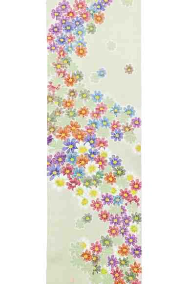 友禅帯「秋桜」