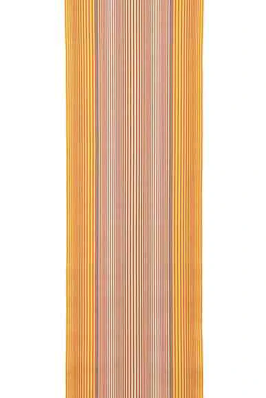 Kokura striped weave cotton obi sash 
