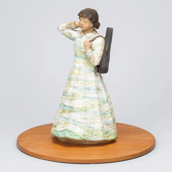 Ceramic Ware with Overglaze Enamel "Summer breeze"