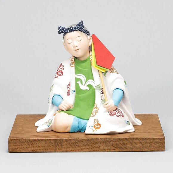 Ceramic Sculpture with Polychromy "Lingering Tone"