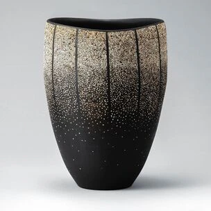 陶器花器　蒐集品　作家作品 鈴木典子/ 一輪挿し / folk art02_ichi01 / 口径約 φ1.2cm