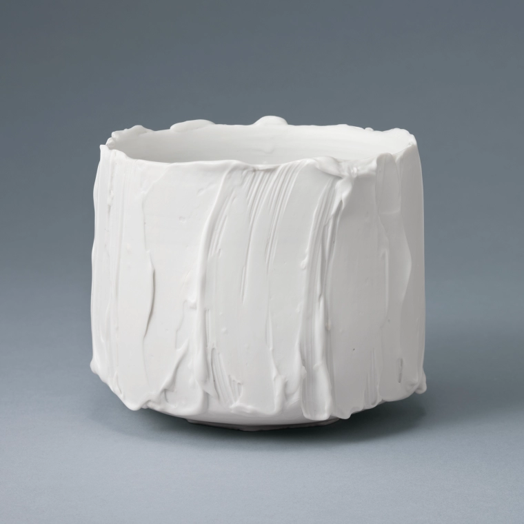 photo Tea Bowl "Wearing White"